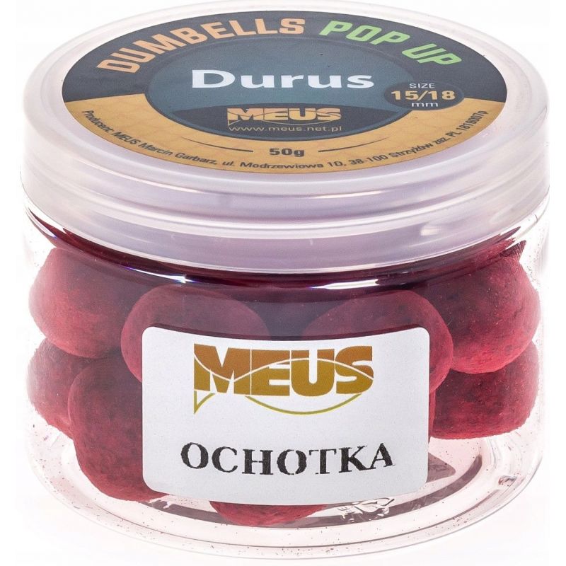 DUMBELLS MEUS POP UP DURUS 15/18mm 90G OCHOTKA DUMBELLS MEUS POP UP DURUS 15/18mm 90G OCHOTKA