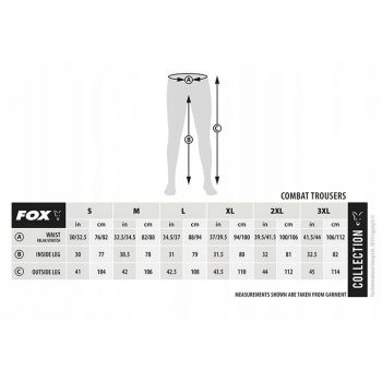 SPODNIE FOX COLLECTION COMBATS GREEN SILVER XL