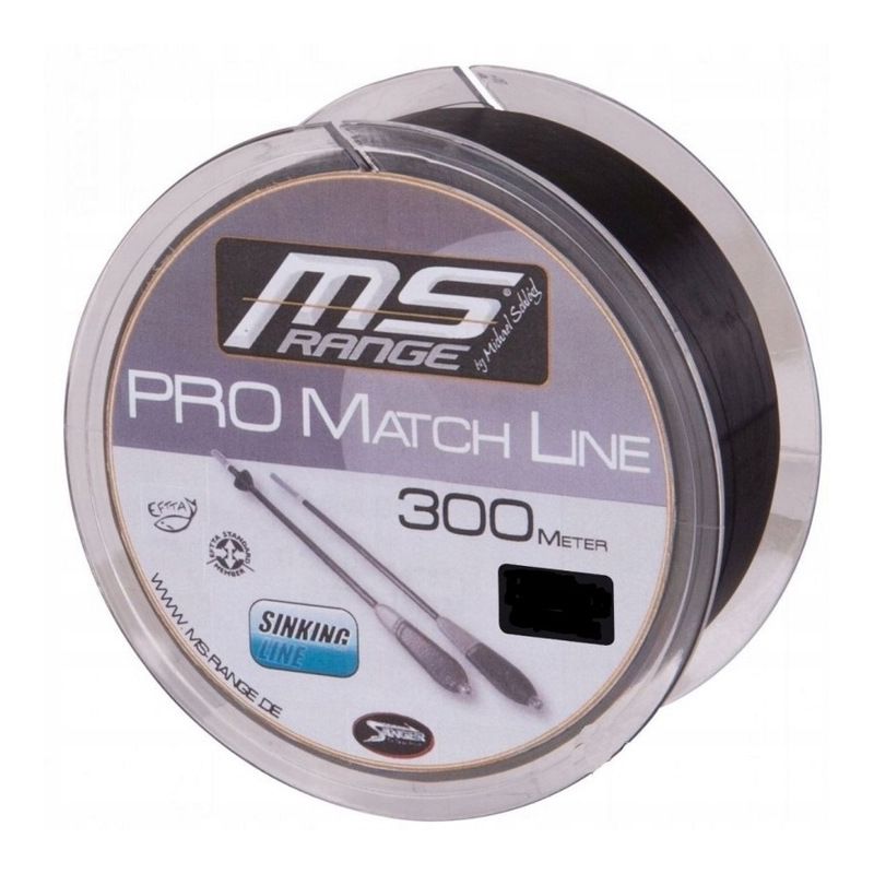 ŻYŁKA MS RANGE PRO MATCH LINE 300m 0,18mm ŻYŁKA MS RANGE PRO MATCH LINE 300m 0,18mm