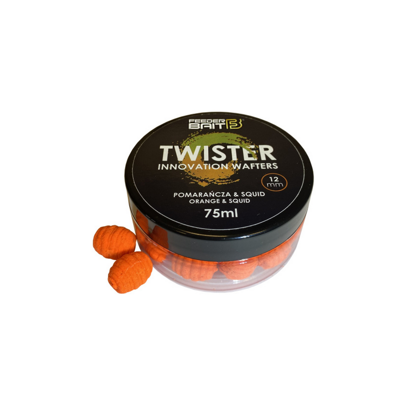 TWISTER FEEDER BAIT WAFTERS 75ml 12mm SQUID POMARA TWISTER FEEDER BAIT WAFTERS 75ml 12mm SQUID POMARA