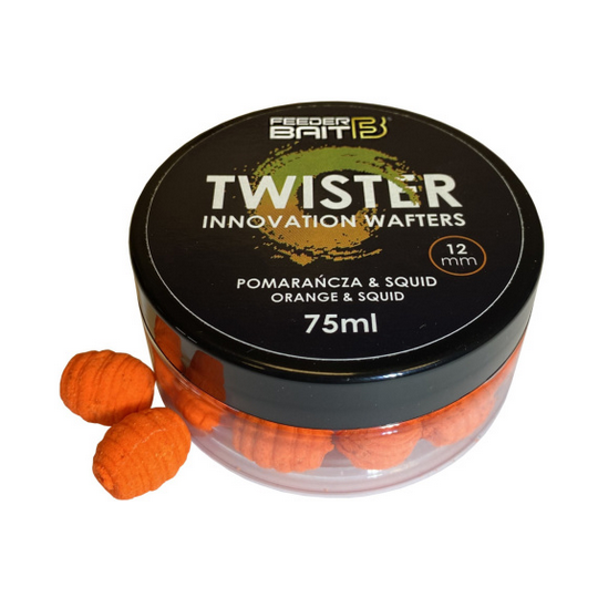TWISTER FEEDER BAIT WAFTERS 75ml 12mm SQUID POMARA TWISTER FEEDER BAIT WAFTERS 75ml 12mm SQUID POMARA