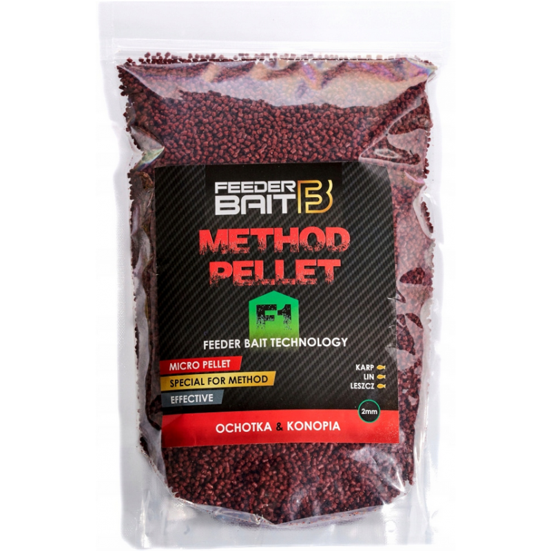 PELLET FEEDER BAIT METHOD MIX F1 800g 2mm OCHOTKA PELLET FEEDER BAIT METHOD MIX F1 800g 2mm OCHOTKA