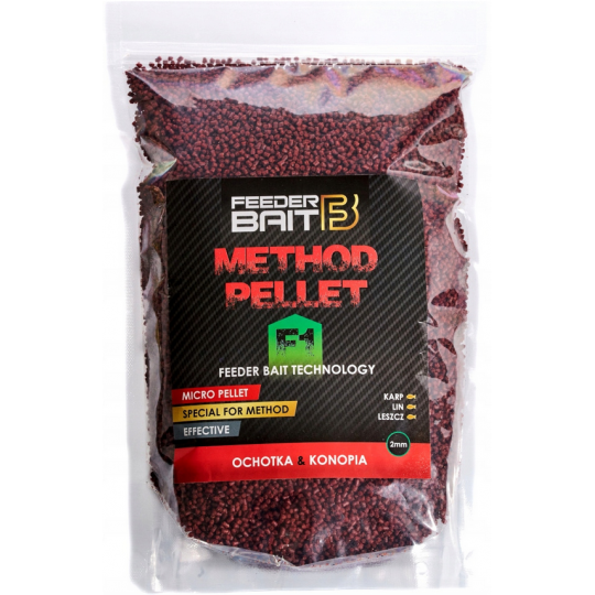 PELLET FEEDER BAIT METHOD MIX F1 800g 2mm OCHOTKA PELLET FEEDER BAIT METHOD MIX F1 800g 2mm OCHOTKA