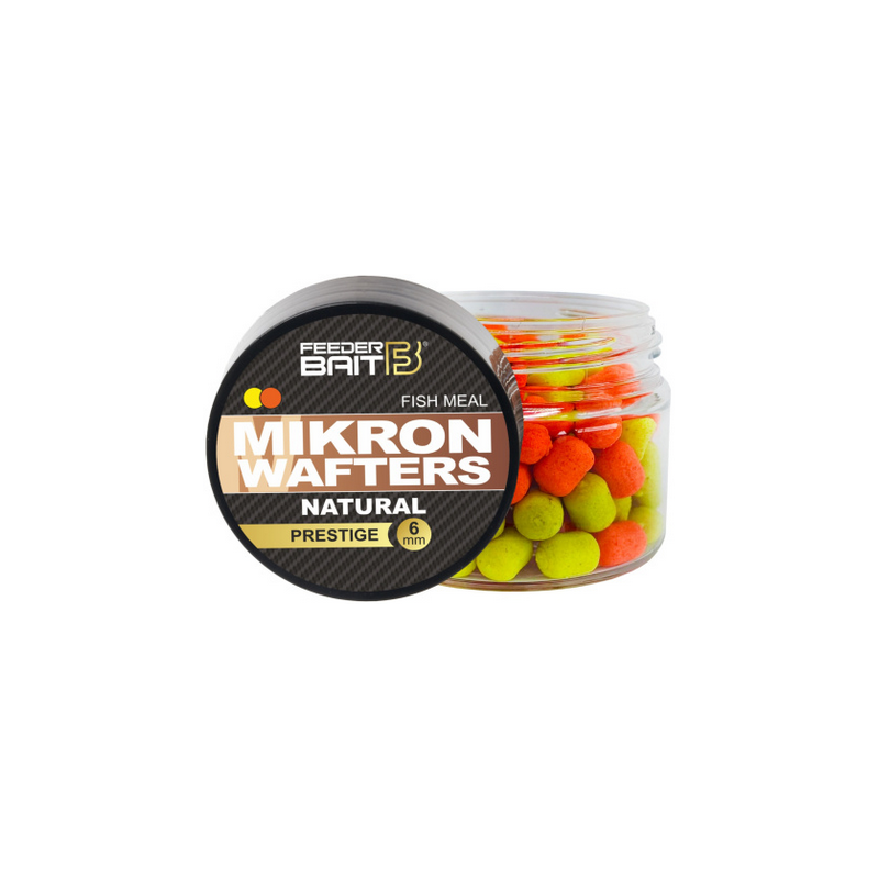 DUMBELLS FEEDER BAIT MIKRON WAFTERS NATURAL DUMBELLS FEEDER BAIT MIKRON WAFTERS NATURAL
