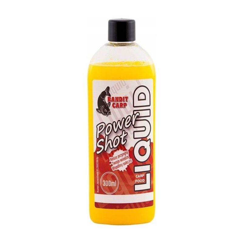 LIQUID BANDIT CARP POWER SHOT 300ML CITRO SQUID LIQUID BANDIT CARP POWER SHOT 300ML CITRO SQUID