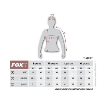 KOSZULKA DAMSKA FOX WC V NECK-T XL