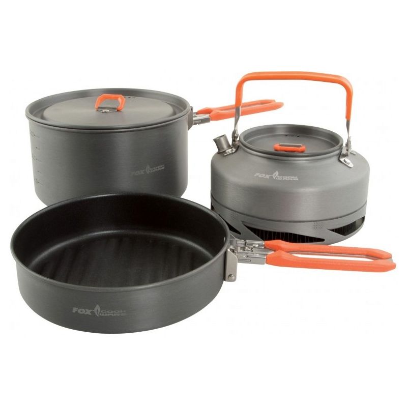 FOX ZESTAW GARNKÓW COOKWARE MEDIUM 3SZT FOX ZESTAW GARNKÓW COOKWARE MEDIUM 3SZT