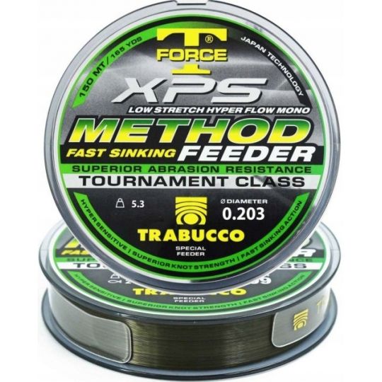 ŻYŁKA TRABUCCO T-FORCE METHOD FEEDER 150m 0,28mm ŻYŁKA TRABUCCO T-FORCE METHOD FEEDER 150m 0,28mm