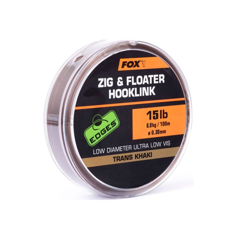 MATERIAŁ PRZYPONOWY FOX ZIG FLOATER HOOKLINK 15lb 