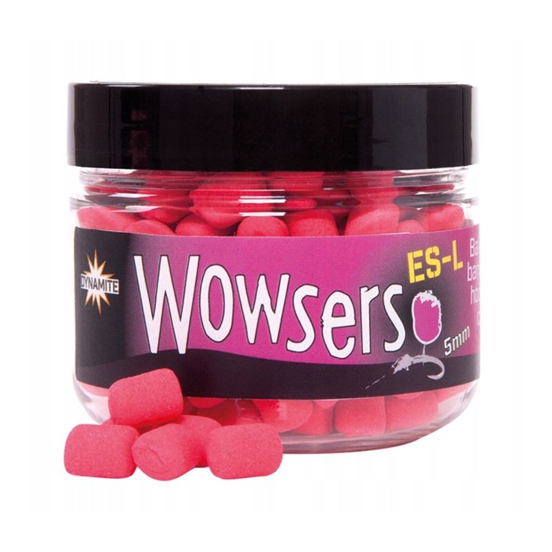 DUMBELLS DYNAMITE BAITS WOWSERS PINK ES-L 9MM DUMBELLS DYNAMITE BAITS WOWSERS PINK ES-L 9MM