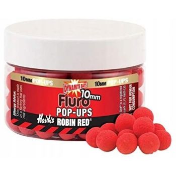 KULKI DYNAMITE BAITS POP UP10MM FLUORO ROBIN RED