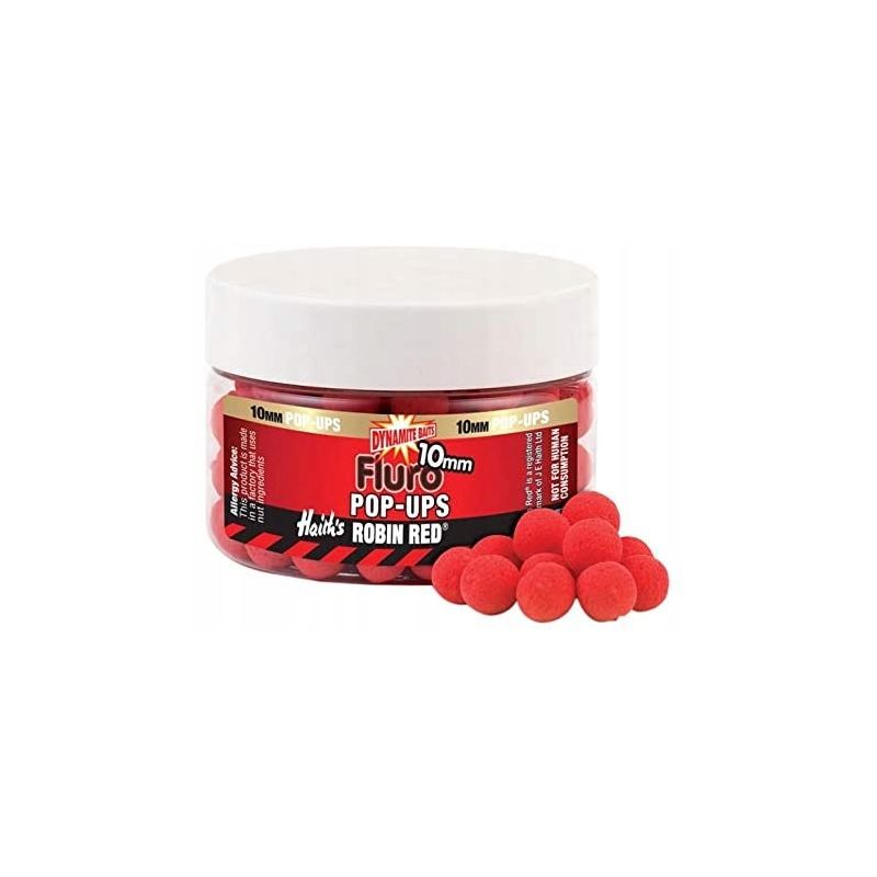 KULKI DYNAMITE BAITS POP UP10MM FLUORO ROBIN RED KULKI DYNAMITE BAITS POP UP10MM FLUORO ROBIN RED