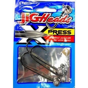 GŁÓWKI JIGOWE KAMATSU X-PRESS 1/0 4g 3szt