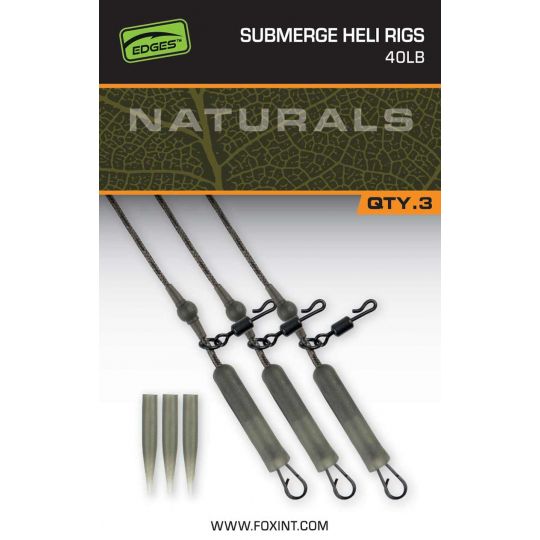 ZESTAW HELIKOPTEROWY FOX SUPMERGE HELI RIGS 40LB ZESTAW HELIKOPTEROWY FOX SUPMERGE HELI RIGS 40LB