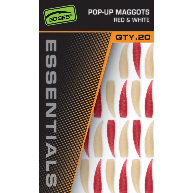 SZTUCZNY BIAŁY ROBAK FOX POP UP MAGGOTS RED WHITE SZTUCZNY BIAŁY ROBAK FOX POP UP MAGGOTS RED WHITE