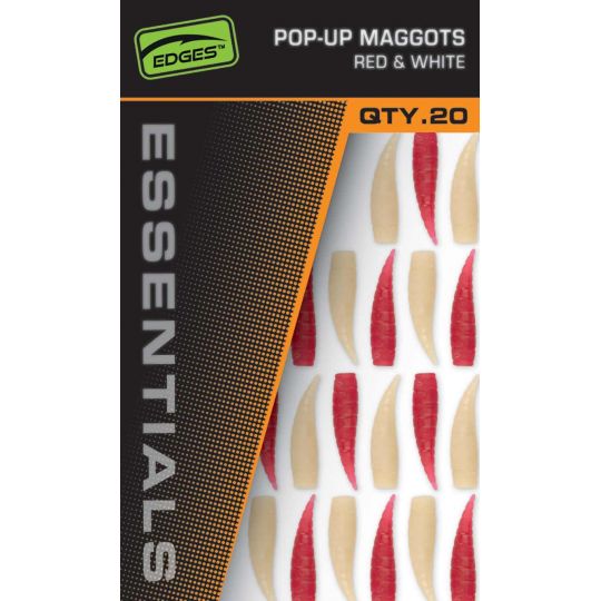SZTUCZNY BIAŁY ROBAK FOX POP UP MAGGOTS RED WHITE SZTUCZNY BIAŁY ROBAK FOX POP UP MAGGOTS RED WHITE