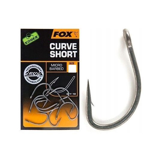 HACZYKI FOX ARMAPOINT CURVE SHORT MICRO BARB. R.6 HACZYKI FOX ARMAPOINT CURVE SHORT MICRO BARB. R.6