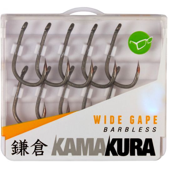 HACZYKI KORDA KAMAKURA WIDE GAPE BARBLESS 4 HACZYKI KORDA KAMAKURA WIDE GAPE BARBLESS 4