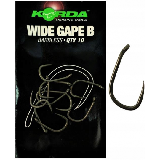HACZYKI KORDA WIDE GAPE B BARBLESS 6 HACZYKI KORDA WIDE GAPE B BARBLESS 6