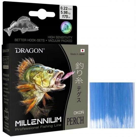 Żyłka Dragon Millennium Okoń 0,20mm 5,27kg 200m Żyłka Dragon Millennium Okoń 0,20mm 5,27kg 200m