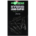 BEZPIECZNE KLIPSY KORDA HYBRID LEAD CLIP QC