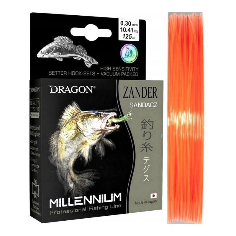 Żyłka Dragon Millenium Sandacz roz. 0.25 200m Żyłka Dragon Millenium Sandacz roz. 0.25 200m