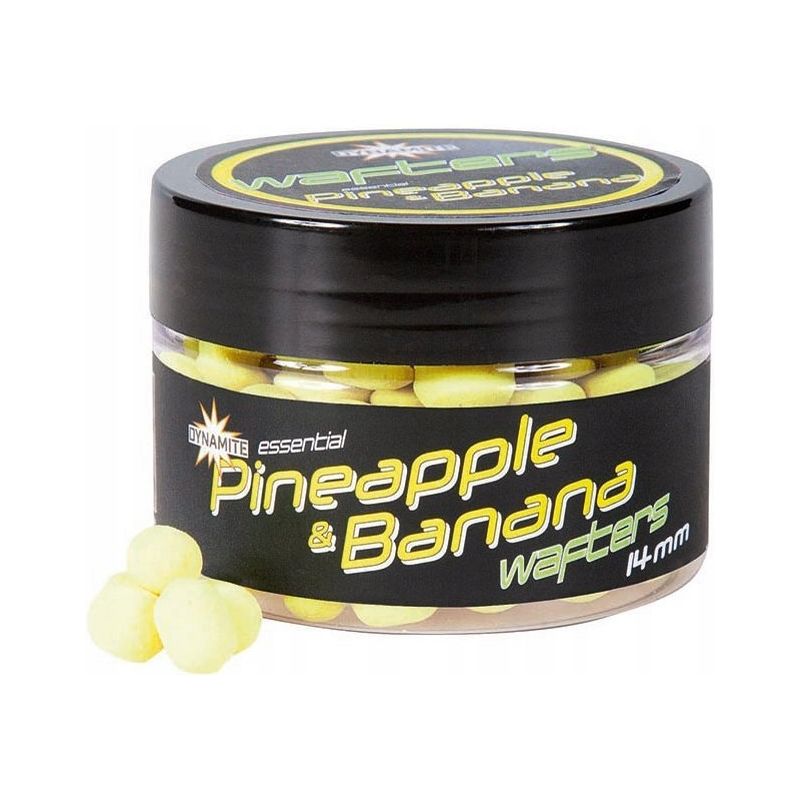 WAFTERS DYNAMITEBAITS FLUORO Pineapple&Banana 14MM WAFTERS DYNAMITEBAITS FLUORO Pineapple&Banana 14MM
