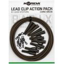 ZESTAW KORDA BASIX LEAD CLIP ACTION PACK 5X