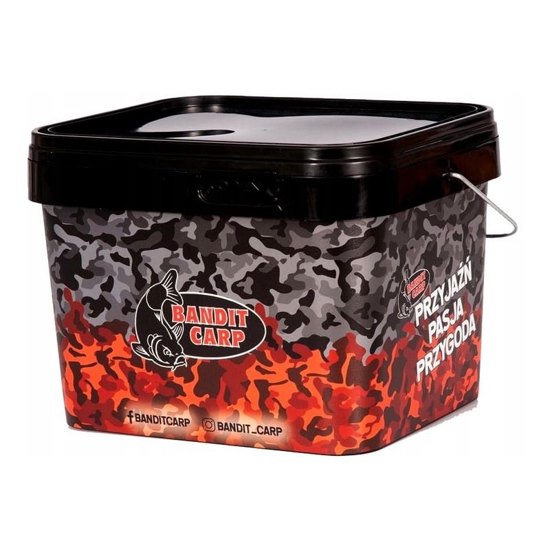 WIADRO BANDIT CARP 10L Z POKRYWKĄ WIADRO BANDIT CARP 10L Z POKRYWKĄ