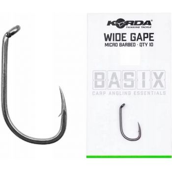 Korda - Basix Wide Gape Rozm. 6 - haczyki karpiowe