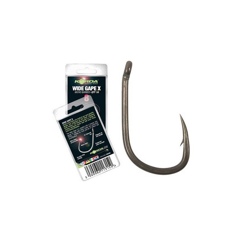 Korda Haczyki Karpiowe Wide Gap X Size 6 Korda Haczyki Karpiowe Wide Gap X Size 6