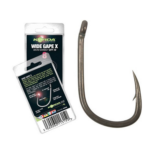 Korda Haczyki Karpiowe Wide Gap X Size 6 Korda Haczyki Karpiowe Wide Gap X Size 6