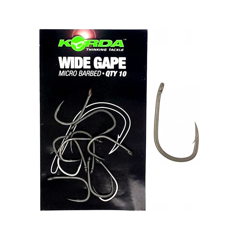 Korda Haczyki Karpiowe Wide Gap Size 2 Korda Haczyki Karpiowe Wide Gap Size 2