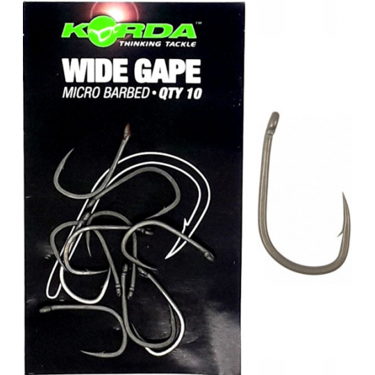 Korda Haczyki Karpiowe Wide Gap Size 2 Korda Haczyki Karpiowe Wide Gap Size 2