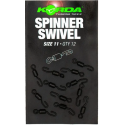 KORDA Spinner Swivel SIZE 11 / 12szt RONNIE RIG