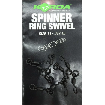 KORDA Spinner RING Swivel SIZE 11/10szt RONNIE RIG