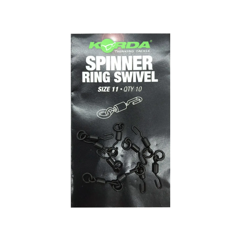 KORDA Spinner RING Swivel SIZE 11/10szt RONNIE RIG