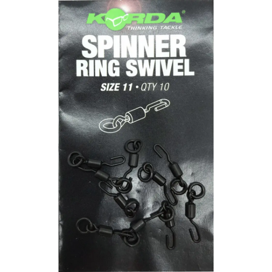 KORDA Spinner RING Swivel SIZE 11/10szt RONNIE RIG
