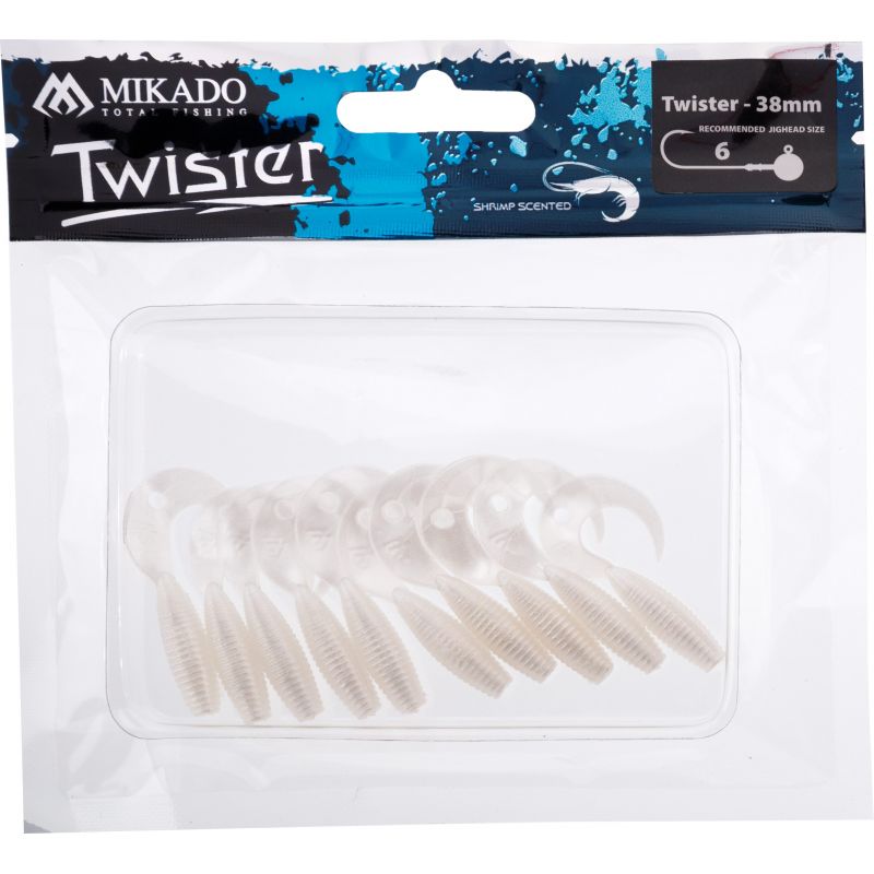 GUMA MIKADO PRZYNĘTA TWISTER 38MM 0,6G PE 1SZT GUMA MIKADO PRZYNĘTA TWISTER 38MM 0,6G PE 1SZT