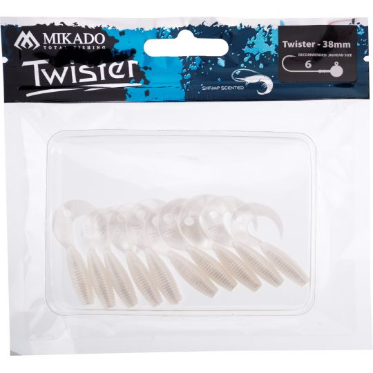 GUMA MIKADO PRZYNĘTA TWISTER 38MM 0,6G PE 1SZT GUMA MIKADO PRZYNĘTA TWISTER 38MM 0,6G PE 1SZT