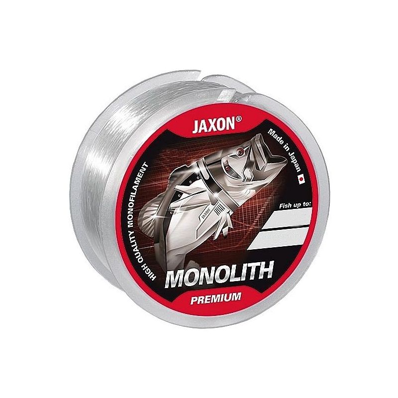 ŻYŁKA JAXON MONOLITH PREMIUM 0,14mm 25m PRZYPONOWA ŻYŁKA JAXON MONOLITH PREMIUM 0,14mm 25m PRZYPONOWA