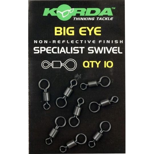 KRĘTLIK KORDA Z DUŻYM OCZKIEM - BIG EYE SWIVELS KRĘTLIK KORDA Z DUŻYM OCZKIEM - BIG EYE SWIVELS