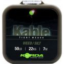 Korda Kable Tight Weave Leadcore Weed/SIlt 7m
