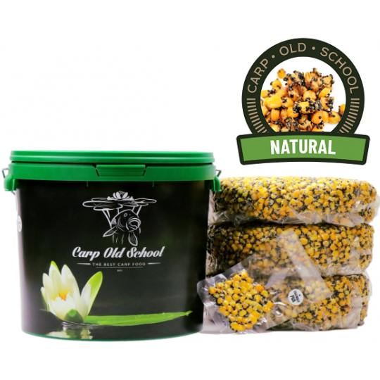 Carp Old School Mix Ziaren 14kg Zapach Naturalny