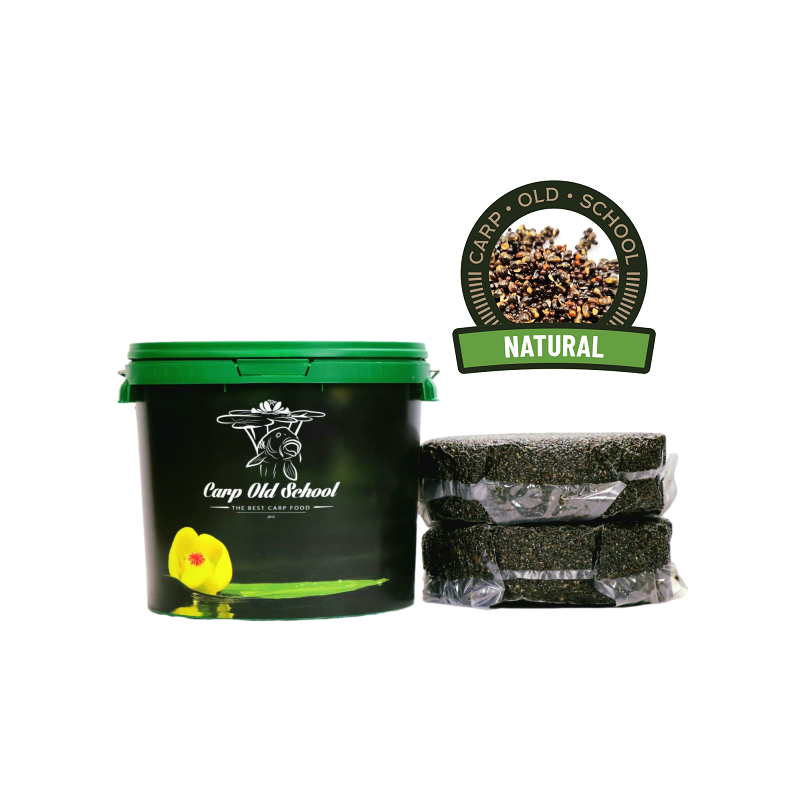 CARP OLD SCHOOL KONOPIE / RZEPIK NATURALNY 10KG ZI