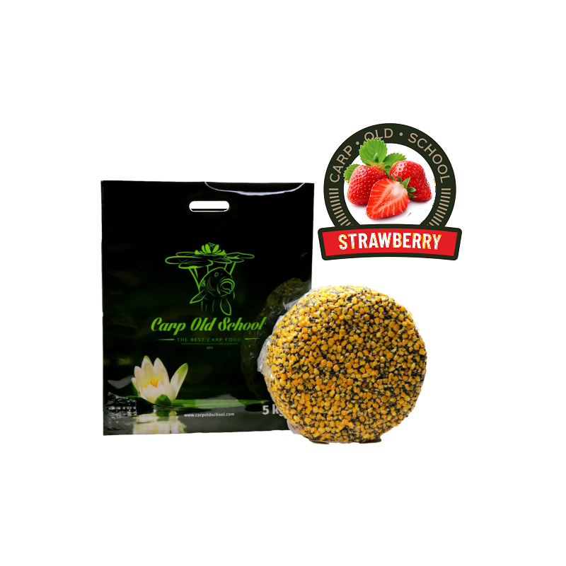 Ziarna Carp Old School Mix Ziaren Truskawka 5kg Ziarna Carp Old School Mix Ziaren Truskawka 5kg