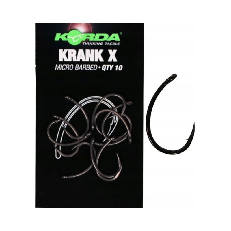 Korda Haczyki Karpiowe Krank X Size 4 Korda Haczyki Karpiowe Krank X Size 4