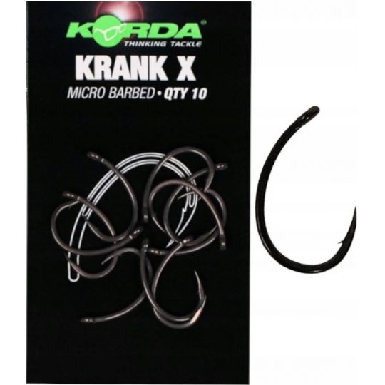 Korda Haczyki Karpiowe Krank X Size 6 Korda Haczyki Karpiowe Krank X Size 6