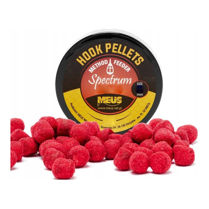 PELLET MEUS SPECTRUM 122MM NA WŁOS OGNISTA RÓŻA PELLET MEUS SPECTRUM 122MM NA WŁOS OGNISTA RÓŻA