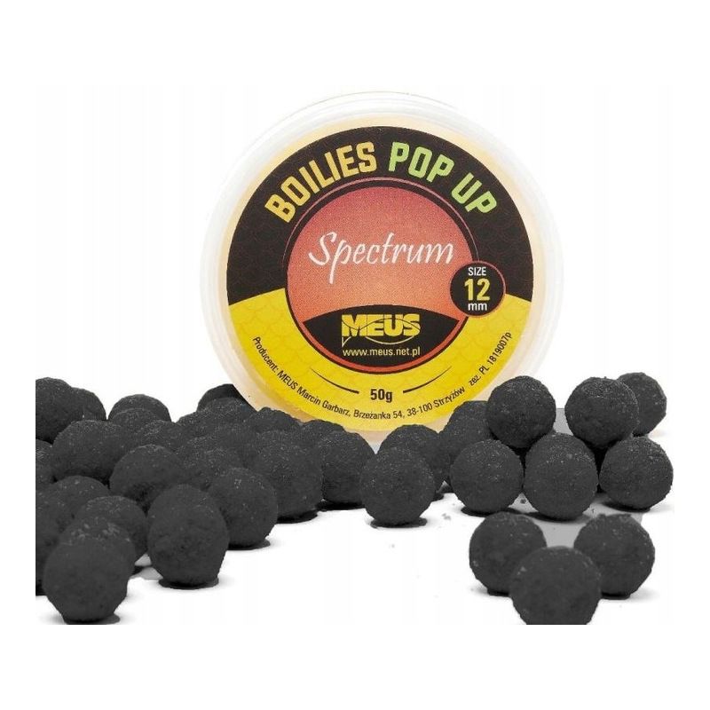 KULKI MEUS POP UP SPECTRUM 9mm 50g ORZECH TYGRYSI KULKI MEUS POP UP SPECTRUM 9mm 50g ORZECH TYGRYSI